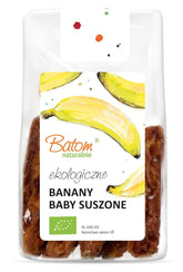 Getrocknete Babybananen BIO 100 g - BATOM